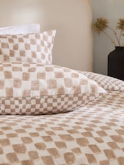 HÖEM Tobacco Nyhavn Duvet Cover and Pillowcase Set - Image 4 of 4