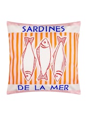 Furn Mediterranean Sardines Outdoor Cushion - Image 3 de 6