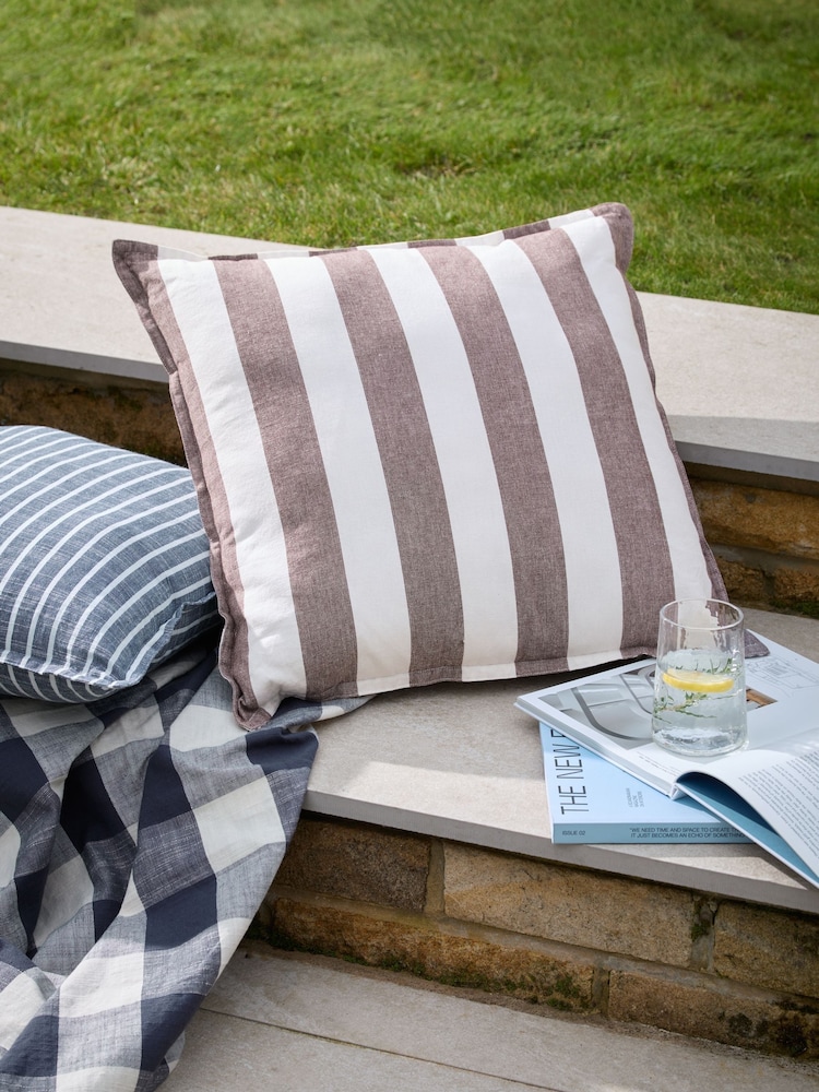 Yard Chocolate Hayle Outdoor Cushion - Image 2 of 7 Yard Chocolate Hayle Outdoor Cushion - Image 2 of 7