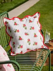 Furn Blue Fruits Strawberries Outdoor Cushion - Image 1 of 5