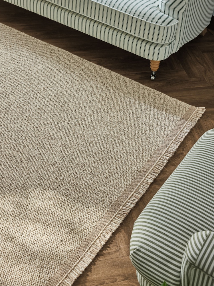 Laura Ashley Natural Wool Rug - Image 2 of 5 Laura Ashley Natural Wool Rug - Image 2 of 5