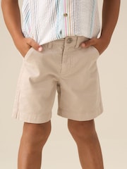 Angel & Rocket Cream Quinn Stone Chino Shorts - Image 1 of 6