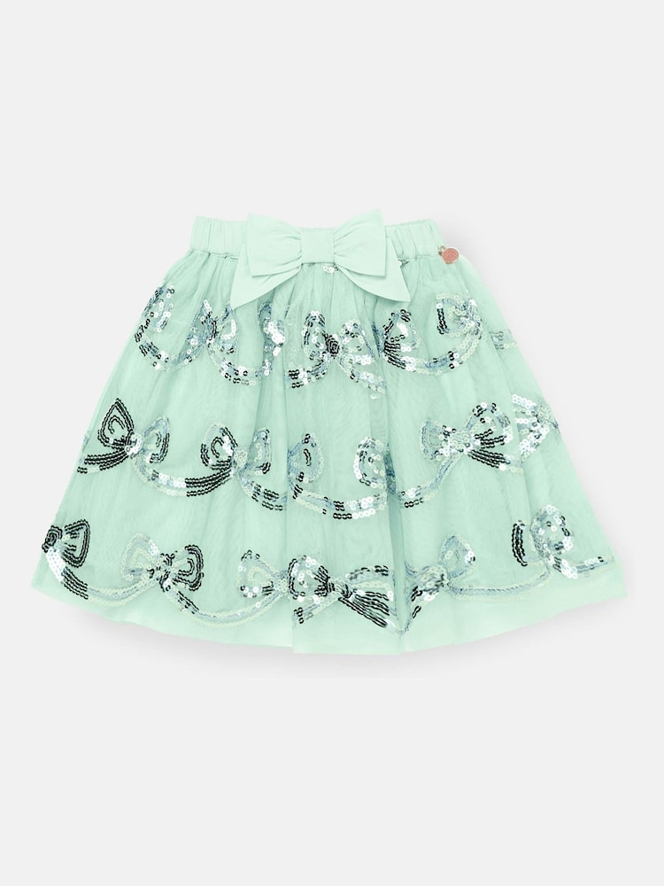 Angel & Rocket Green Delta Sequin Skirt - Image 2 of 3