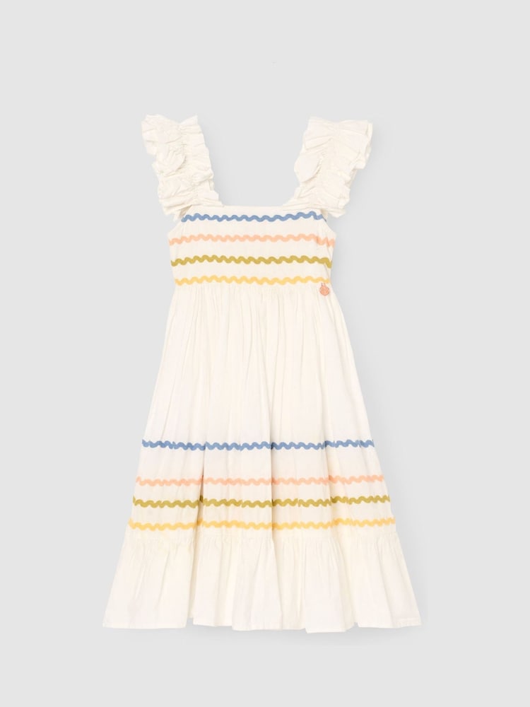 Angelic Pertty Ric Rac Buy Angel & Rocket White Monique Ric Rac Detail Maxi Dress from Next Malta