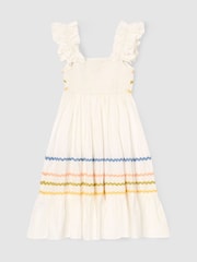 Angel & Rocket Monique Maxikleid mit Zackenlitze-Detail - Bild 9 von 10