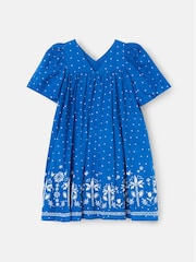 Angel & Rocket Josie Palm Embroidered Swing Dress - صورة 7 من 8
