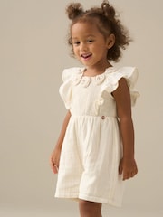 Angel & Rocket Maci Crochet Playsuit - صورة 2 من 7