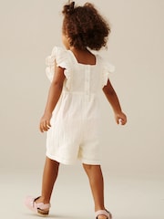 Angel & Rocket Maci Crochet Playsuit - صورة 3 من 7