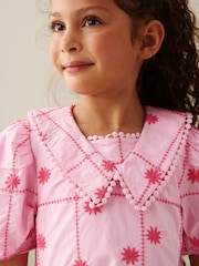 엔젤 & 로켓 루이스 자수 드레스 - 7의 이미지 4