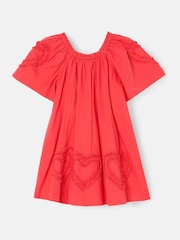 Angel & Rocket Pink Lori Heart Swing Dress - Image 7 of 8