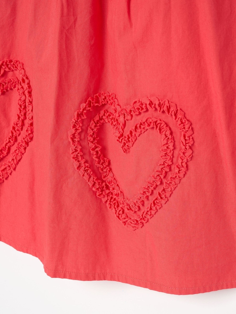 Angel & Rocket Pink Lori Heart Swing Dress - Image 8 of 8 Angel & Rocket Pink Lori Heart Swing Dress - Image 8 of 8