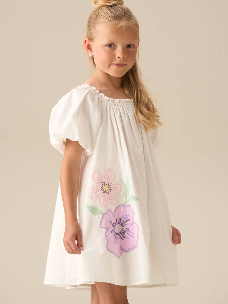 Angel & Rocket Coletta Puff Sleeve Swing Dress - Imagen 1 de 9 Angel & Rocket Coletta Puff Sleeve Swing Dress - Imagen 1 de 9