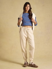Joules Oat Tapered Elasticated Waist Jogger - Image 6 of 8