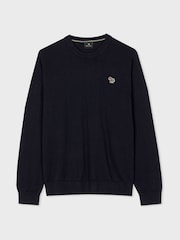 PS Paul Smith Blue Crew Neck Jumper - Image 1 of 2