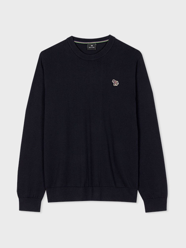 PS Paul Smith Blue Crew Neck Jumper - Image 1 of 2