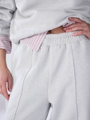 Grey Wide Leg Joggers - Image 5 of 8