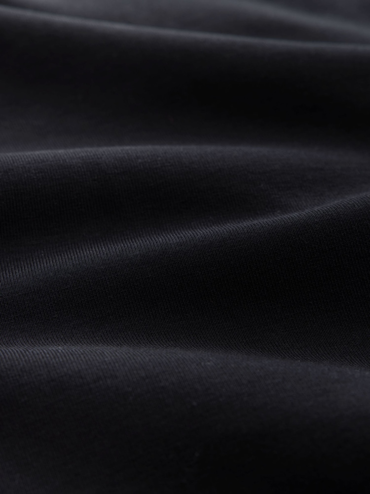 Black Soft Scuba Zip Through Jacket - Image 2 of 3
