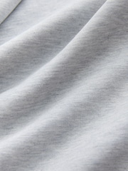 Grey Soft Scuba Zip Through Jacket - Image 7 of 9