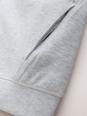 Grey Soft Scuba Zip Through Jacket - Image 8 of 9
