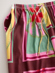 Floral Print Jersey Balloon Trousers - Image 7 of 8