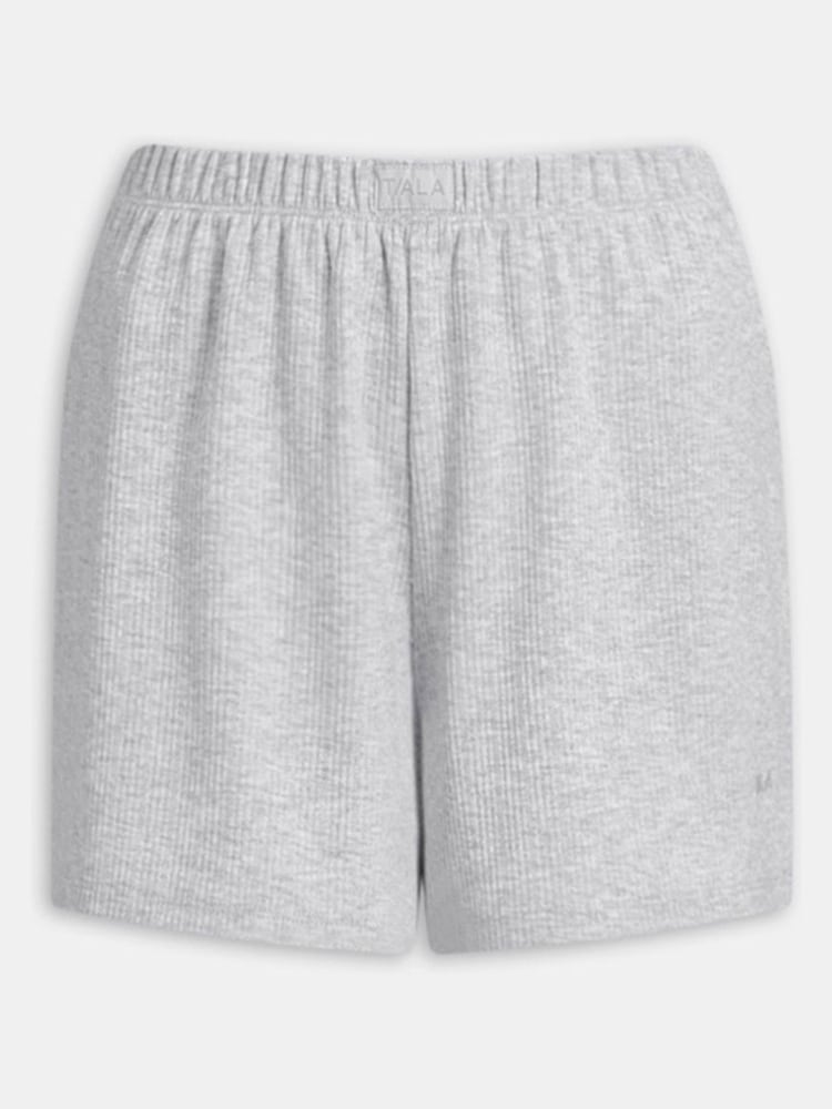 TALA Grey Soft Lounge Pyjama Shorts - Image 3 of 3