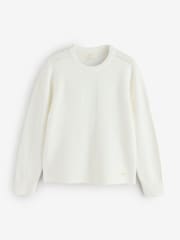 Laura Ashley Cream Crew Neck Jumper With A Touch Of Wool - Image 5 of 8