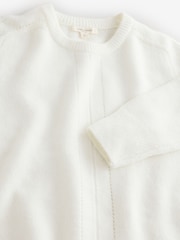 Laura Ashley Cream Crew Neck Jumper With A Touch Of Wool - Image 8 of 8