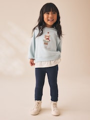 Blue Bear Sweatshirt and Leggings Set (3mths-7yrs) - Image 1 of 4