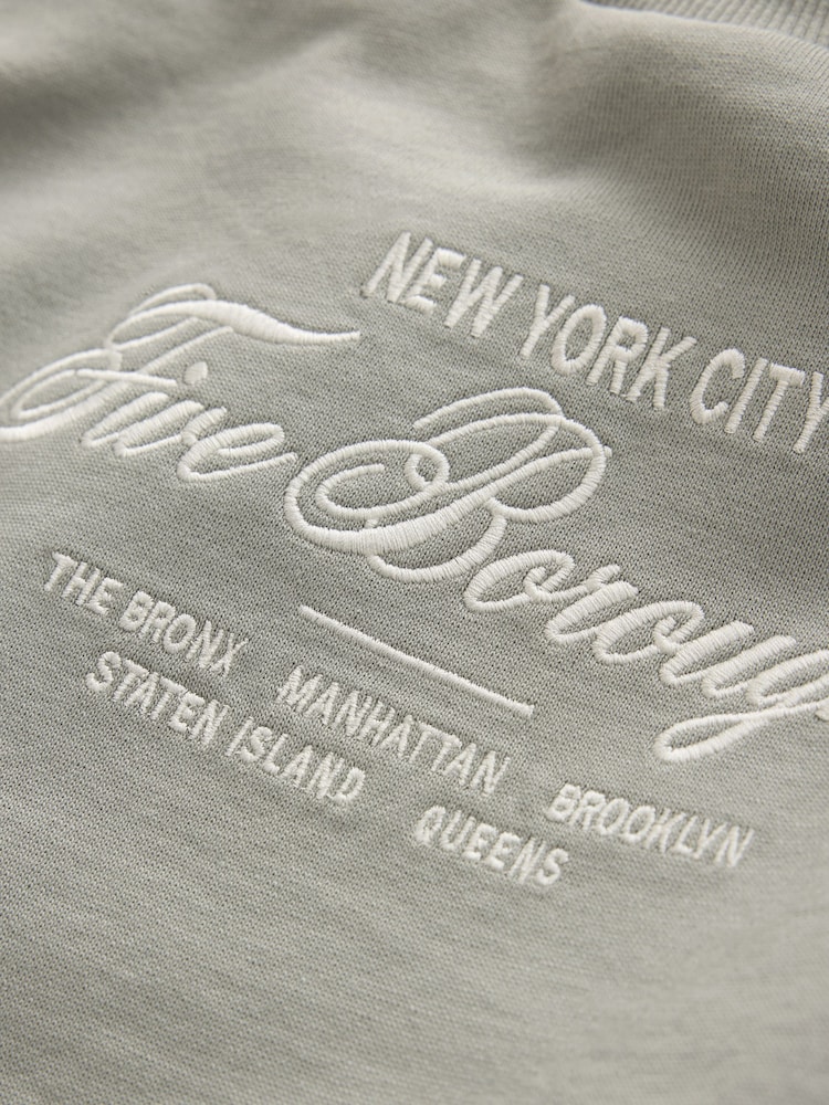 Grey/Sage/Berry - Heavyweight Long Sleeve T-Shirts 3 Pack (3-16yrs) - Attēls 7 no 7