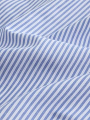 Blue Stripe Regular Fit Easy Iron Button Down Long Sleeve Oxford Shirt - Image 8 of 8