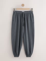 Washed Charcoal Balloon Leg Trousers - Image 6 of 9