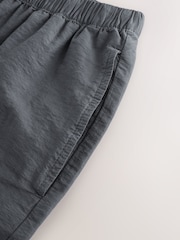 Washed Charcoal Balloon Leg Trousers - Image 8 of 9