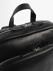 Totes Black Genuine Leather Backpack - Image 4 of 5