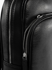 Totes Black Genuine Leather Backpack - Image 5 of 5