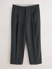 Koksgrå - Løs passform - Wool Blend Flannel Suit Trousers - Bilde 5 av 9