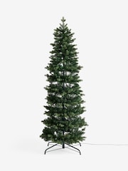 Green Popup Nordmann Fir 6ft Slim Pre Lit Christmas Tree - Image 6 of 6