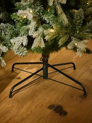 Snowy Nordmann Fir 6ft Pre Lit Christmas Tree - Image 3 of 6
