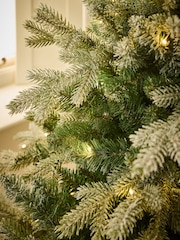 Snowy Nordmann Fir 6ft Pre Lit Christmas Tree - Image 4 of 6