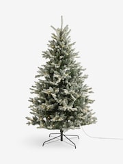 Snowy Nordmann Fir 7ft Pre Lit Christmas Tree - Image 2 of 2