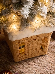 White Novelty Gingerbread Pre Lit Christmas Tree - Image 3 of 6