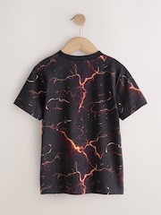 Black Headphones Short Sleeve Graphic T-Shirt (3-16yrs) - Image 2 of 4