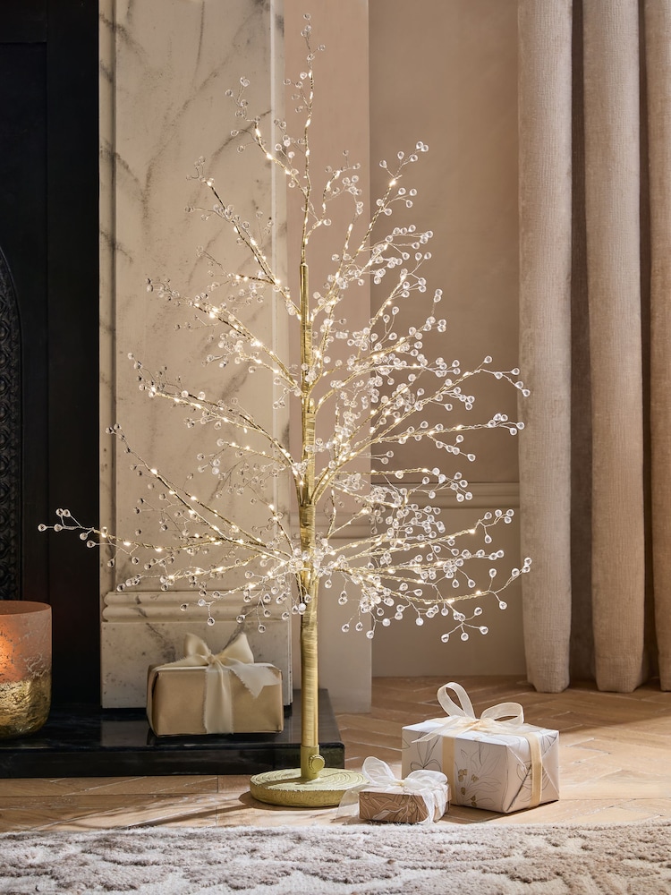Gold Twig 3ft Pre Lit Christmas Tree - Image 1 of 5 Gold Twig 3ft Pre Lit Christmas Tree - Image 1 of 5