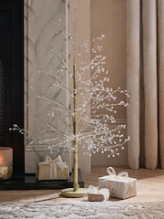 Gold Twig 3ft Pre Lit Christmas Tree - Image 2 of 5