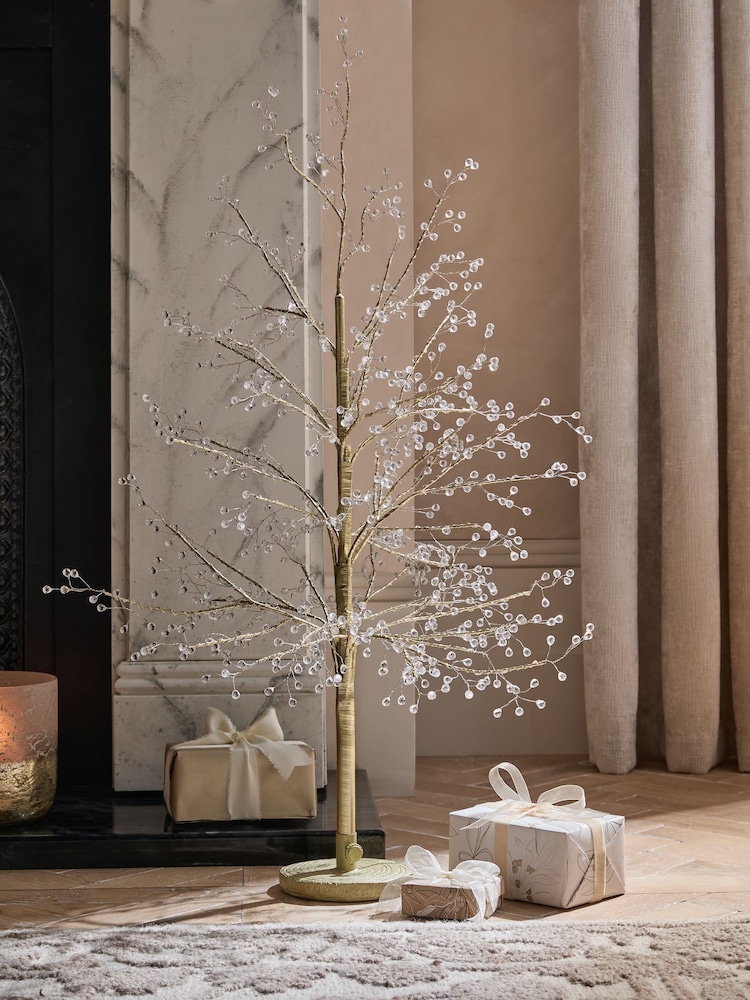 Gold Twig 3ft Pre Lit Christmas Tree - Image 2 of 5 Gold Twig 3ft Pre Lit Christmas Tree - Image 2 of 5