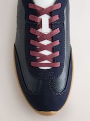 Navy Forever Comfort® Slim Lace Up Logo Trainers - Image 9 of 10