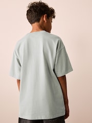 Grå kranie - Kortærmet grafisk T-shirt (3-16år) - Billede 3 af 8