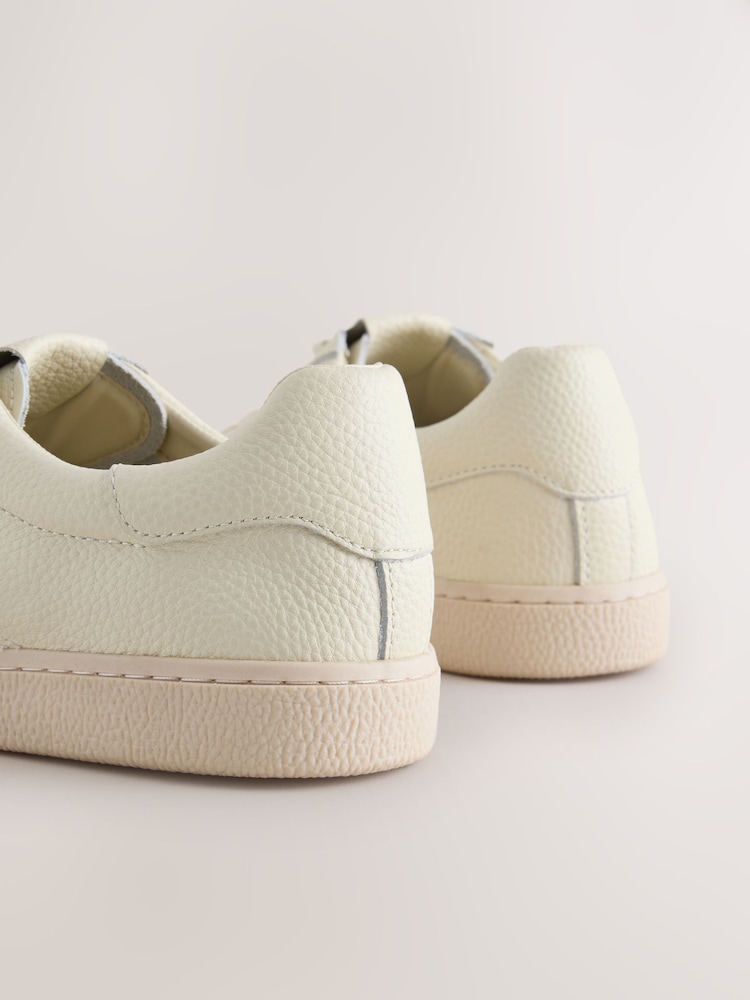 White/Blue Forever Comfort® Lace Up Leather Trainers - Image 9 of 9 White/Blue Forever Comfort® Lace Up Leather Trainers - Image 9 of 9