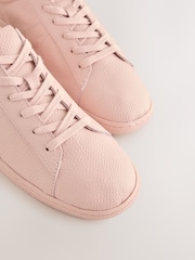 Rose Pink Forever Comfort® Lace Up Leather Trainers - Image 10 of 10