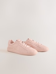 Rose Pink Forever Comfort® Lace Up Leather Trainers - Image 6 of 10