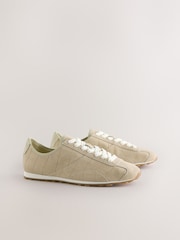 Neutrale Farbe - Forever Comfort® Leather Slim Trainers - Bild 6 von 10